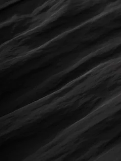 Studio Nicholson Sprung Jacket In Black -Studio Nicholson SPRUNGSNW 1397TEXTREDFLUIDVISCSEBLACK 219 scaled