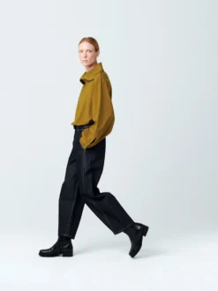 Studio Nicholson Women's Square Boot In Black -Studio Nicholson SQUAREBLACK2 scaled