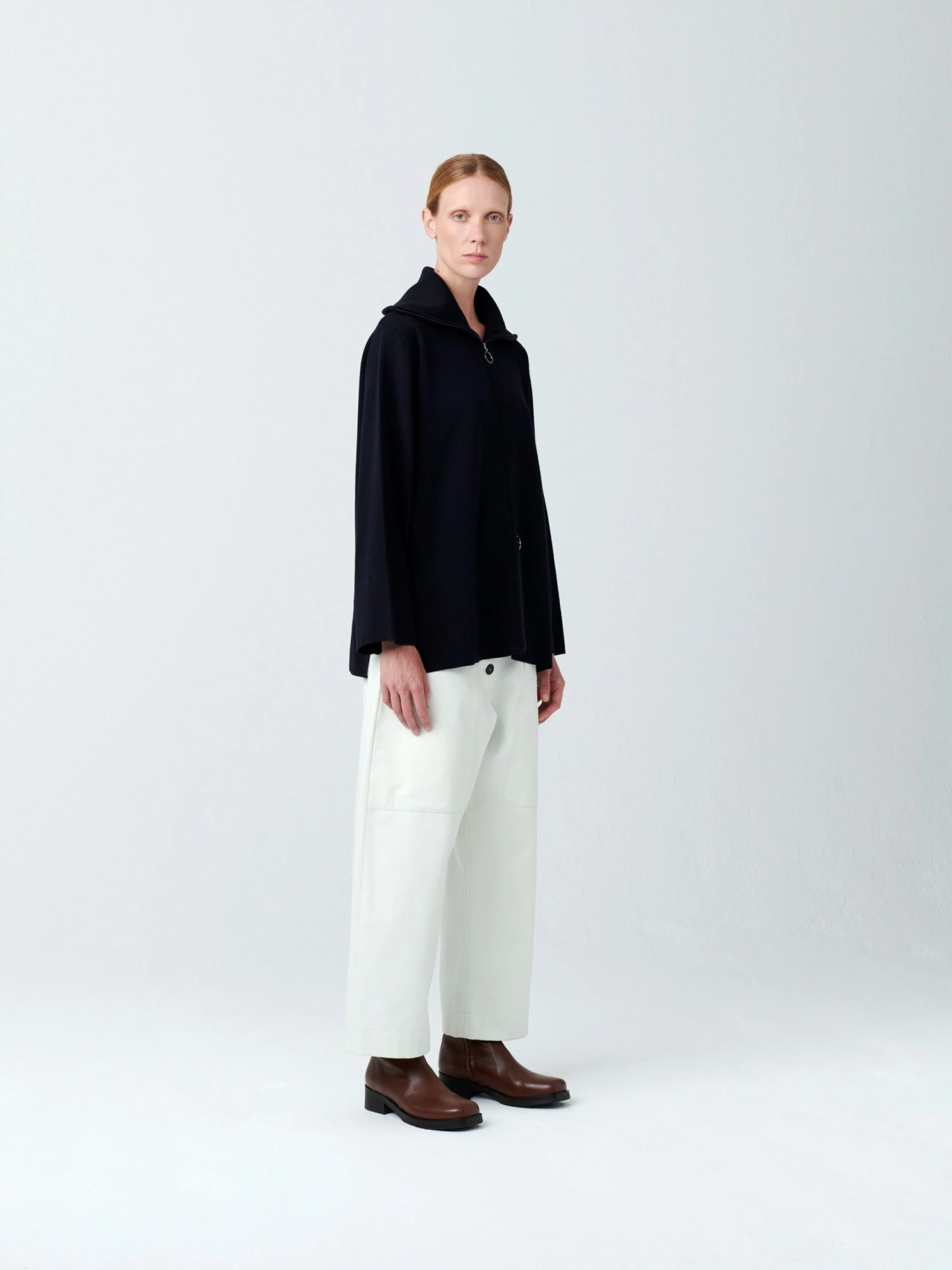 Studio Nicholson Women's Square Boot In Whiskey 5 Studio Nicholson Women's Square Boot In Whiskey - Image 5