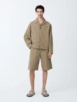 Studio Nicholson Steel Short In Fatigue