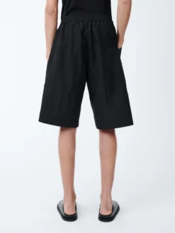 Studio Nicholson Steel Short In Black 15 Studio Nicholson Steel Short In Black -Studio Nicholson STEELSNM 1188JapaneseCottonShortsinBlack3 scaled