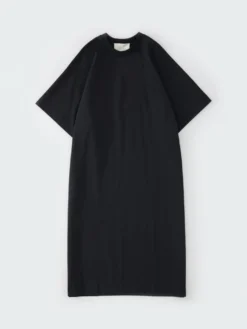 Studio Nicholson Stokes Dress In Black 14 Studio Nicholson Stokes Dress In Black -Studio Nicholson STOKESSNW 1502DRYHEAVYCOTTONBLACK 0232 FS scaled