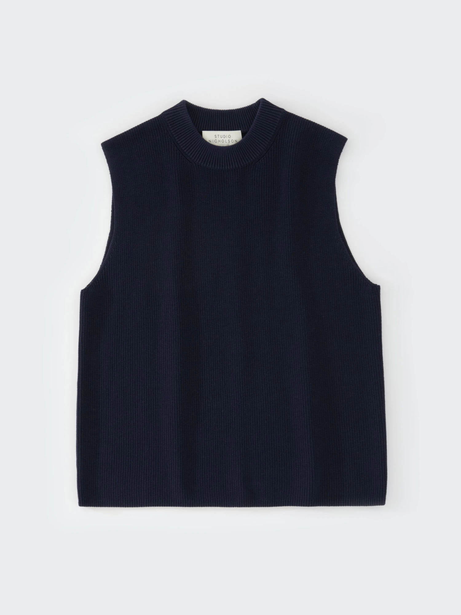 Studio Nicholson Sumire Top In Darkest Navy 6 Studio Nicholson Sumire Top In Darkest Navy - Image 6
