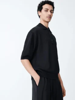 Studio Nicholson Swing Knit In Darkest Navy