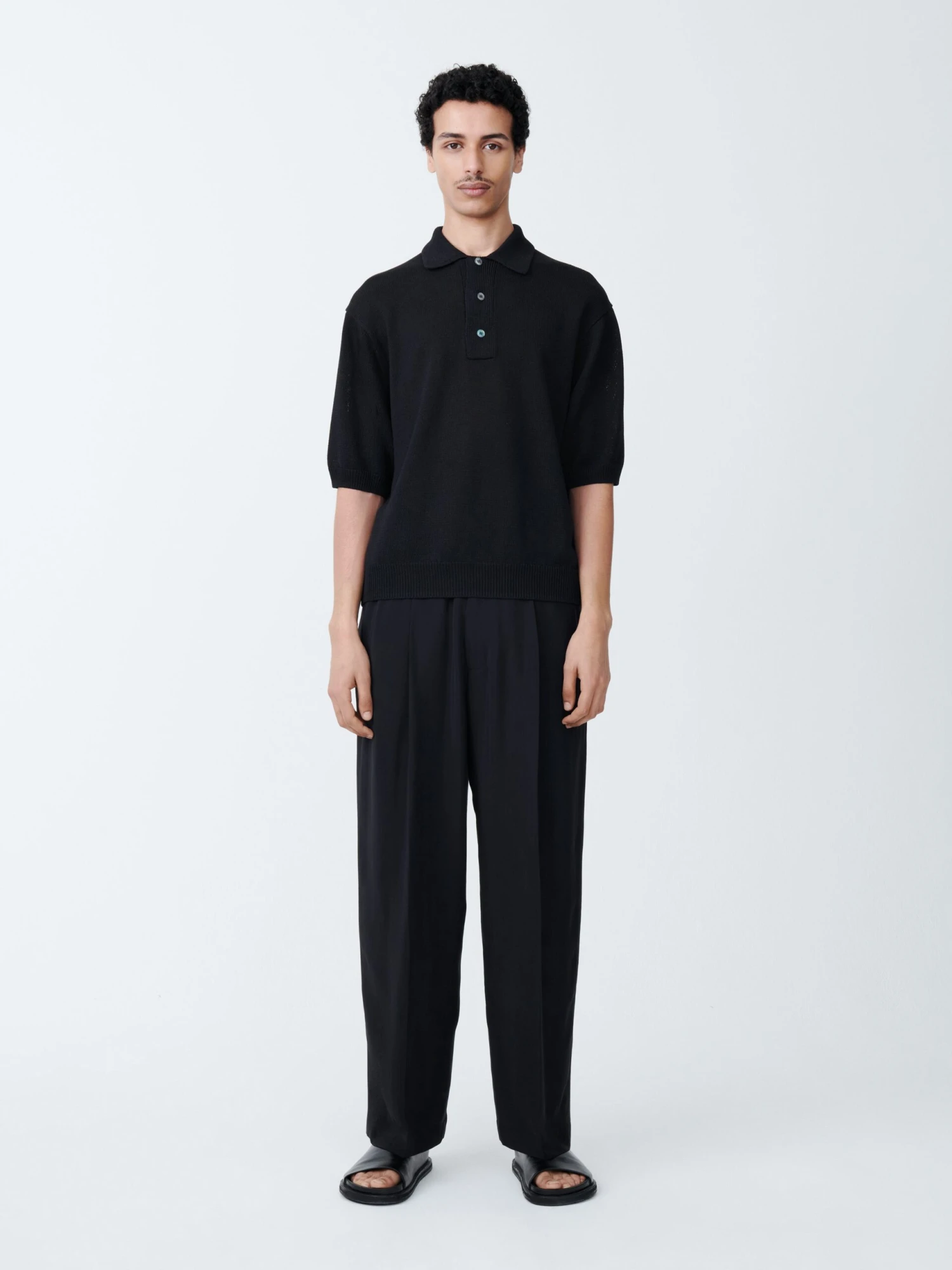 Studio Nicholson Swing Knit In Darkest Navy 2 Studio Nicholson Swing Knit In Darkest Navy - Image 2