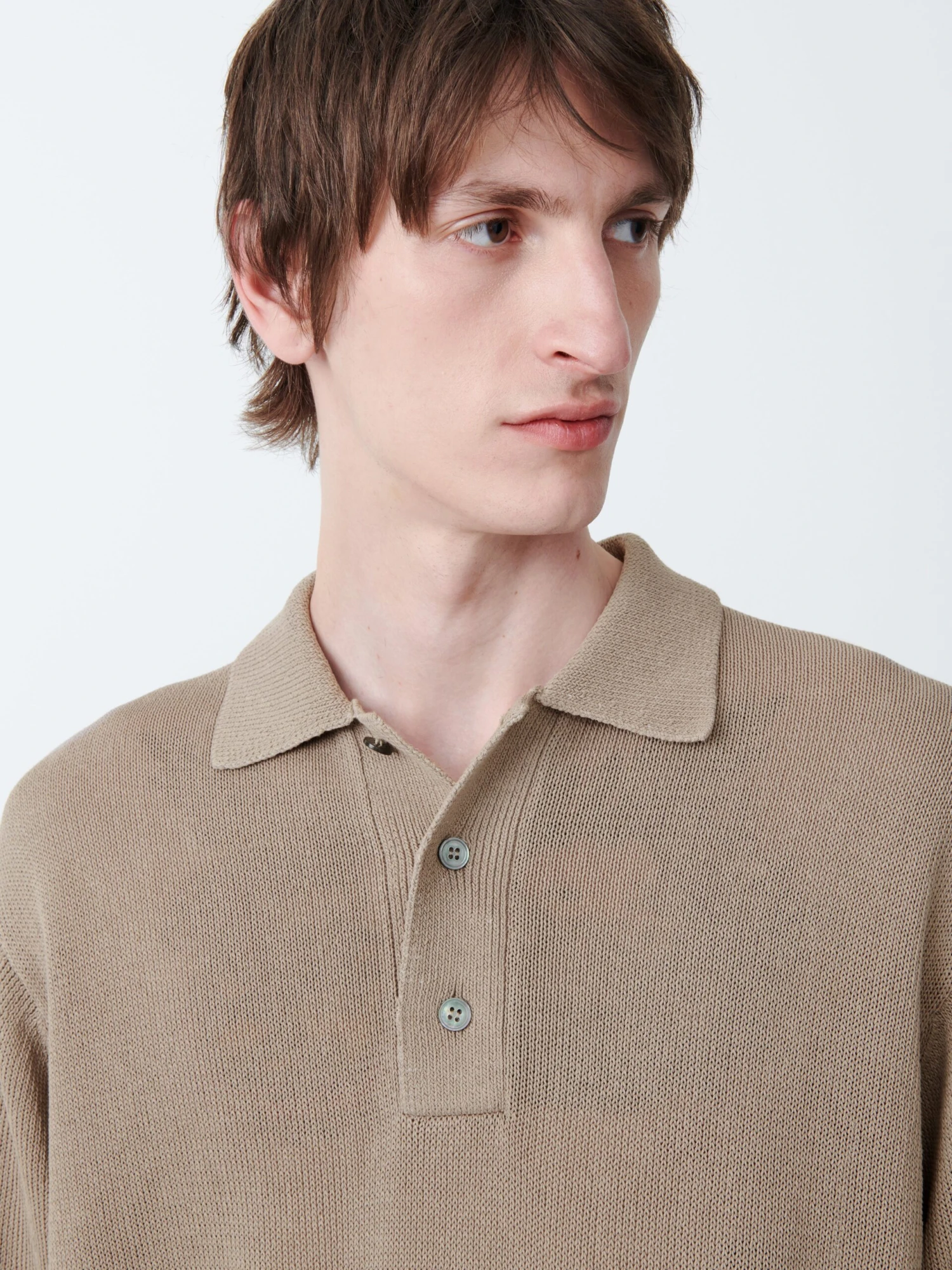 Studio Nicholson Swing Knit In Fawn 6 Studio Nicholson Swing Knit In Fawn - Image 6