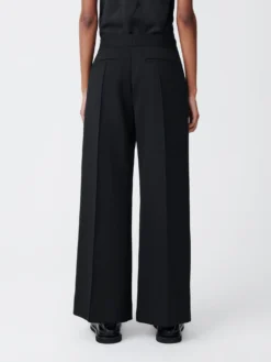 Studio Nicholson Sydney Viscose Pant In Darkest Navy -Studio Nicholson SYDNEYCOMPACTPOLYDARKESTNAVY4 scaled