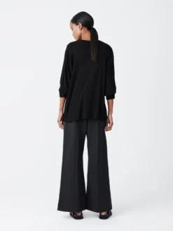 Studio Nicholson Sydney Pant In Black -Studio Nicholson SYDNEYPANTBLACK2 scaled