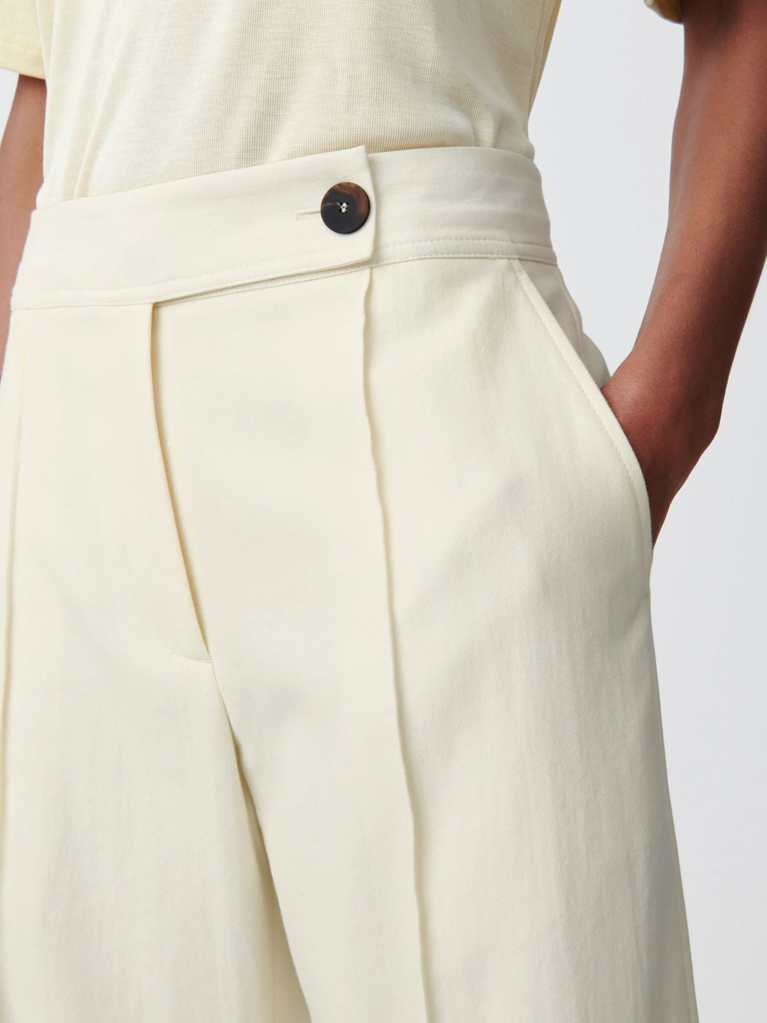 Studio Nicholson Sydney Pant In Parchment 6 Studio Nicholson Sydney Pant In Parchment - Image 6