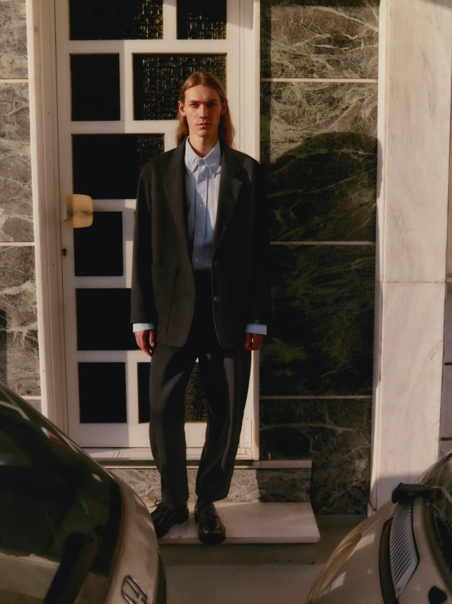 Studio Nicholson Conde Jacket In Darkest Navy 10 Studio Nicholson Conde Jacket In Darkest Navy - Image 10