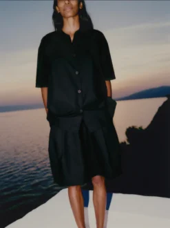 Studio Nicholson Piero Shirt In Black -Studio Nicholson Screenshot2024 04 09at4.36.55PM