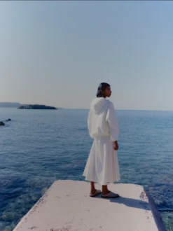 Studio Nicholson Centro Skirt In Parchment -Studio Nicholson Screenshot2024 04 09at4.40.54PM