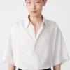 Studio Nicholson Sorono Shirt In Black White