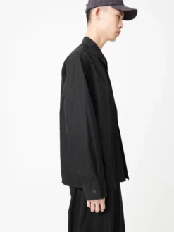 Studio Nicholson Spirit Shirt In Black -Studio Nicholson SpiritSNM 1147SportyShirtsBlack7 scaled