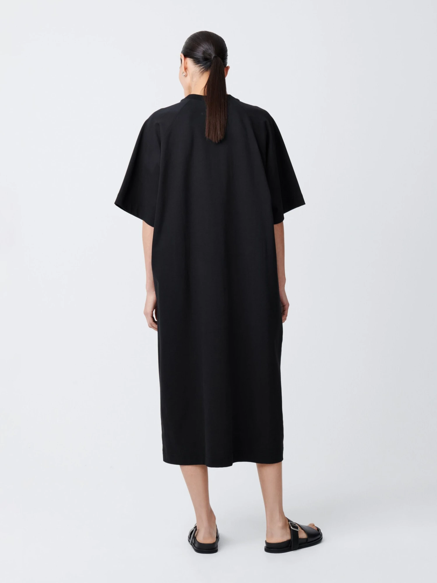 Studio Nicholson Stokes Dress In Black 3 Studio Nicholson Stokes Dress In Black - Image 3