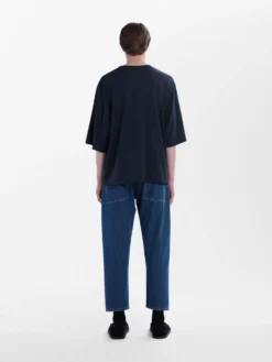 Studio Nicholson Tannaro Washed Denim Pant In Indigo 7 Studio Nicholson Tannaro Washed Denim Pant In Indigo -Studio Nicholson TANNAROWASHEDDENIMPANTINDIGO2 scaled