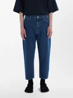 Studio Nicholson Tannaro Washed Denim Pant In Indigo 8 Studio Nicholson Tannaro Washed Denim Pant In Indigo -Studio Nicholson TANNAROWASHEDDENIMPANTINDIGO3 scaled