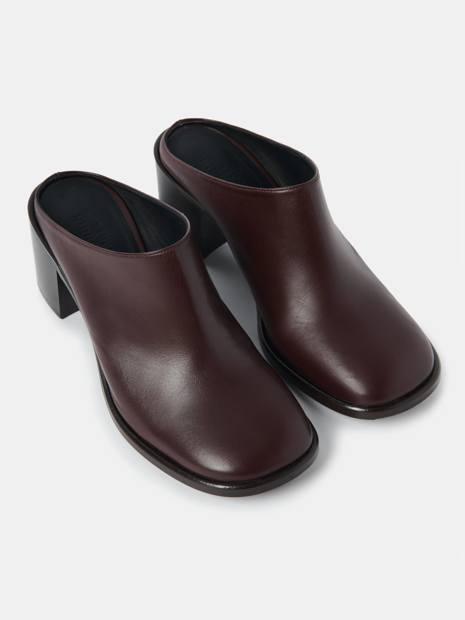 Studio Nicholson Tate Shoe In Oxblood 4 Studio Nicholson Tate Shoe In Oxblood - Image 4