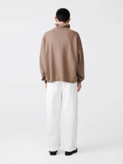 Studio Nicholson Tensa Knit In Straw -Studio Nicholson TENSASNM 1239LWBOILEDWOOLSTRAW2 scaled