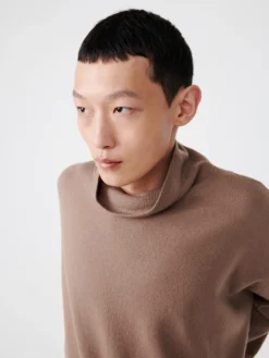 Studio Nicholson Tensa Knit In Straw -Studio Nicholson TENSASNM 1239LWBOILEDWOOLSTRAW3 scaled