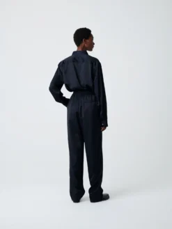 Studio Nicholson Tenu Pant In Darkest Navy -Studio Nicholson TENUPANTDARKESTNAVY2 scaled