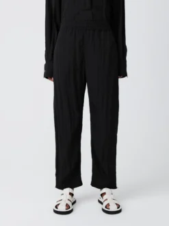 Studio Nicholson Toba Fluid Pant In Black -Studio Nicholson TOBAPANTBLACK3 5334ba54 df42 4693 a034 1f49b616858e scaled