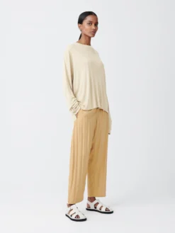 Studio Nicholson Toba Fluid Pant In Sand