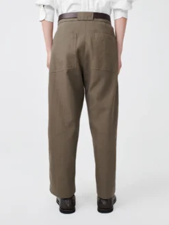 Studio Nicholson Torre Pant In Fossil -Studio Nicholson TORRESNM 1218DRYCOTTONNYLONFOSSIL5 scaled
