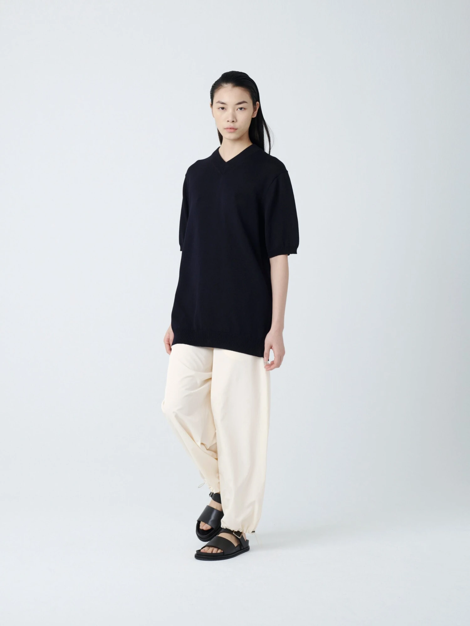 Studio Nicholson Tula Knit In Darkest Navy 5 Studio Nicholson Tula Knit In Darkest Navy - Image 5