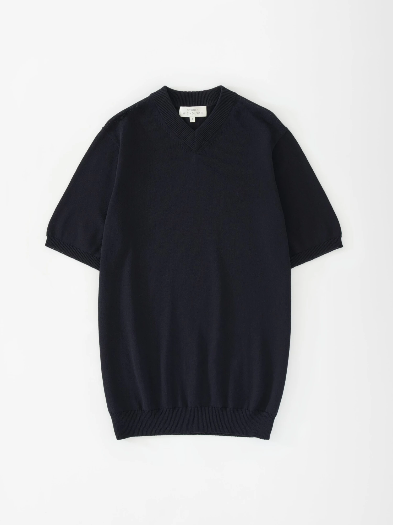 Studio Nicholson Tula Knit In Darkest Navy 6 Studio Nicholson Tula Knit In Darkest Navy - Image 6