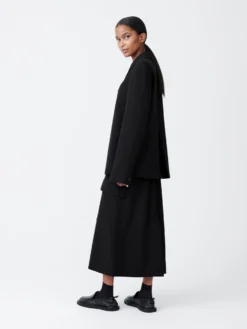 Studio Nicholson Tyrell Skirt In Black 11 Studio Nicholson Tyrell Skirt In Black -Studio Nicholson TYRELLSKIRTBLACK2 scaled