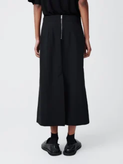 Studio Nicholson Tyrell Skirt In Black 13 Studio Nicholson Tyrell Skirt In Black -Studio Nicholson TYRELLSKIRTBLACK4 scaled