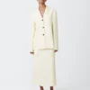 Studio Nicholson Tyrell Skirt In Parchment