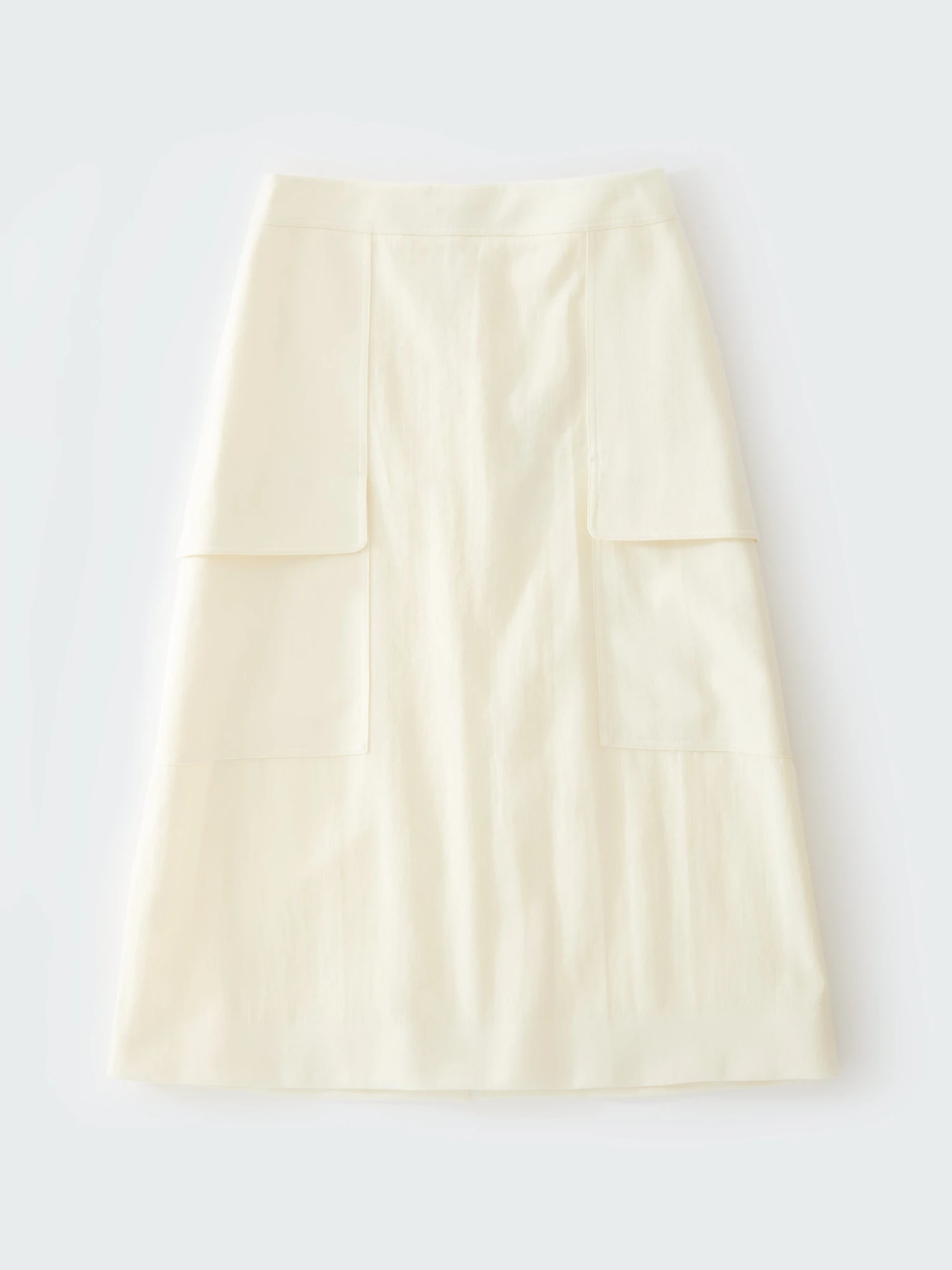 Studio Nicholson Tyrell Skirt In Parchment 8 Studio Nicholson Tyrell Skirt In Parchment - Image 8