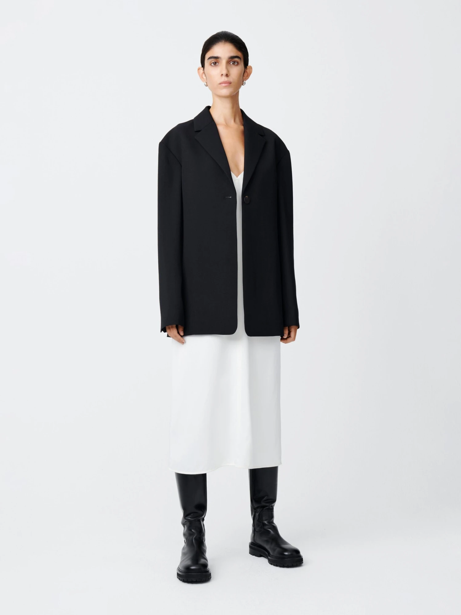 Studio Nicholson Tyri Jacket In Black 2 Studio Nicholson Tyri Jacket In Black - Image 2