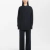 Studio Nicholson Valle Shirt In Black