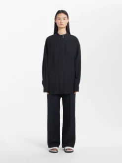 Studio Nicholson Valle Shirt In Black
