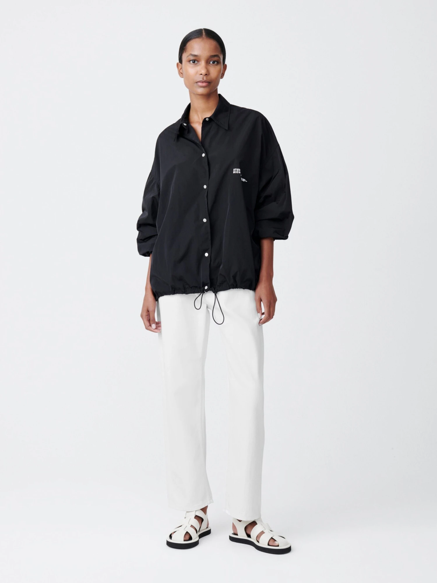 Studio Nicholson Vance Jacket In Darkest Navy 2 Studio Nicholson Vance Jacket In Darkest Navy - Image 2