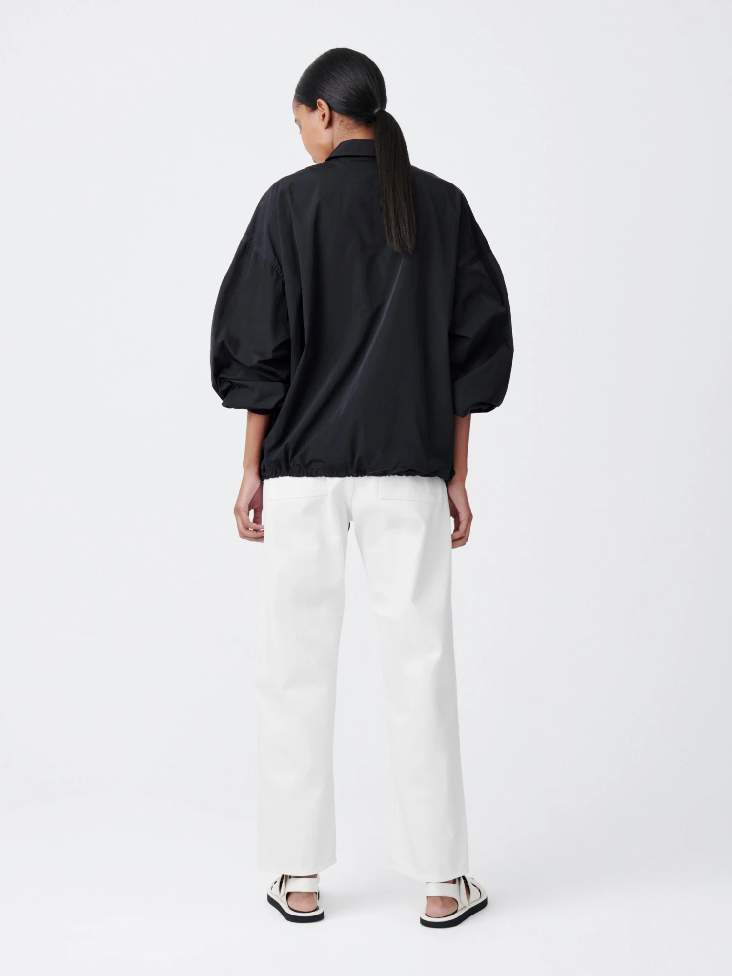 Studio Nicholson Vance Jacket In Darkest Navy 4 Studio Nicholson Vance Jacket In Darkest Navy - Image 4