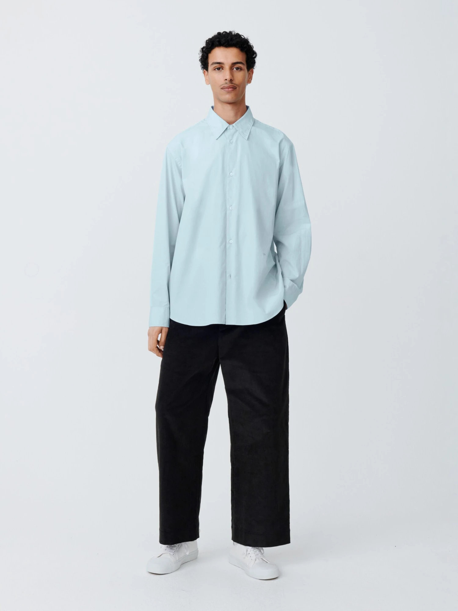 Studio Nicholson View Shirt In Icicle 2 Studio Nicholson View Shirt In Icicle - Image 2