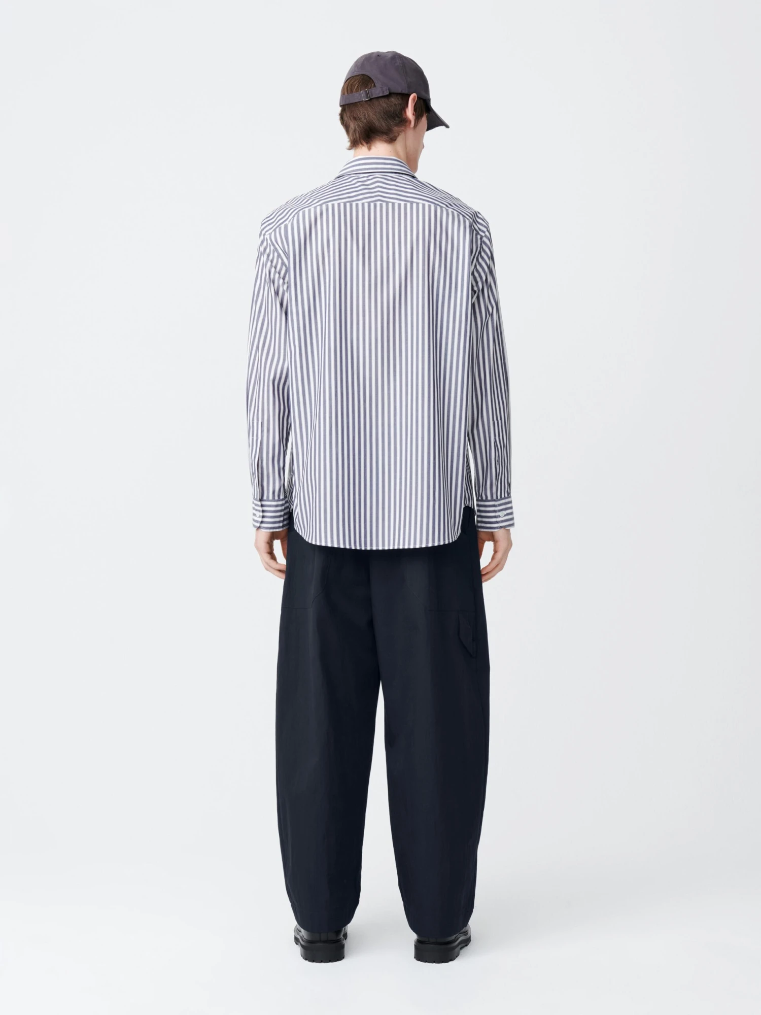 Studio Nicholson View Shirt In Classic Stripe 5 Studio Nicholson View Shirt In Classic Stripe - Image 5