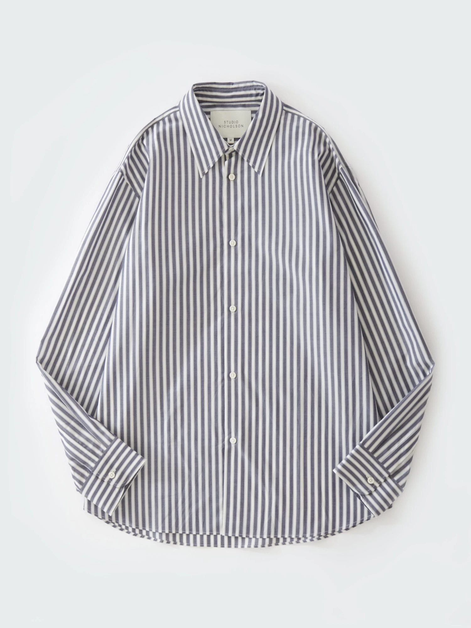Studio Nicholson View Shirt In Classic Stripe 6 Studio Nicholson View Shirt In Classic Stripe - Image 6
