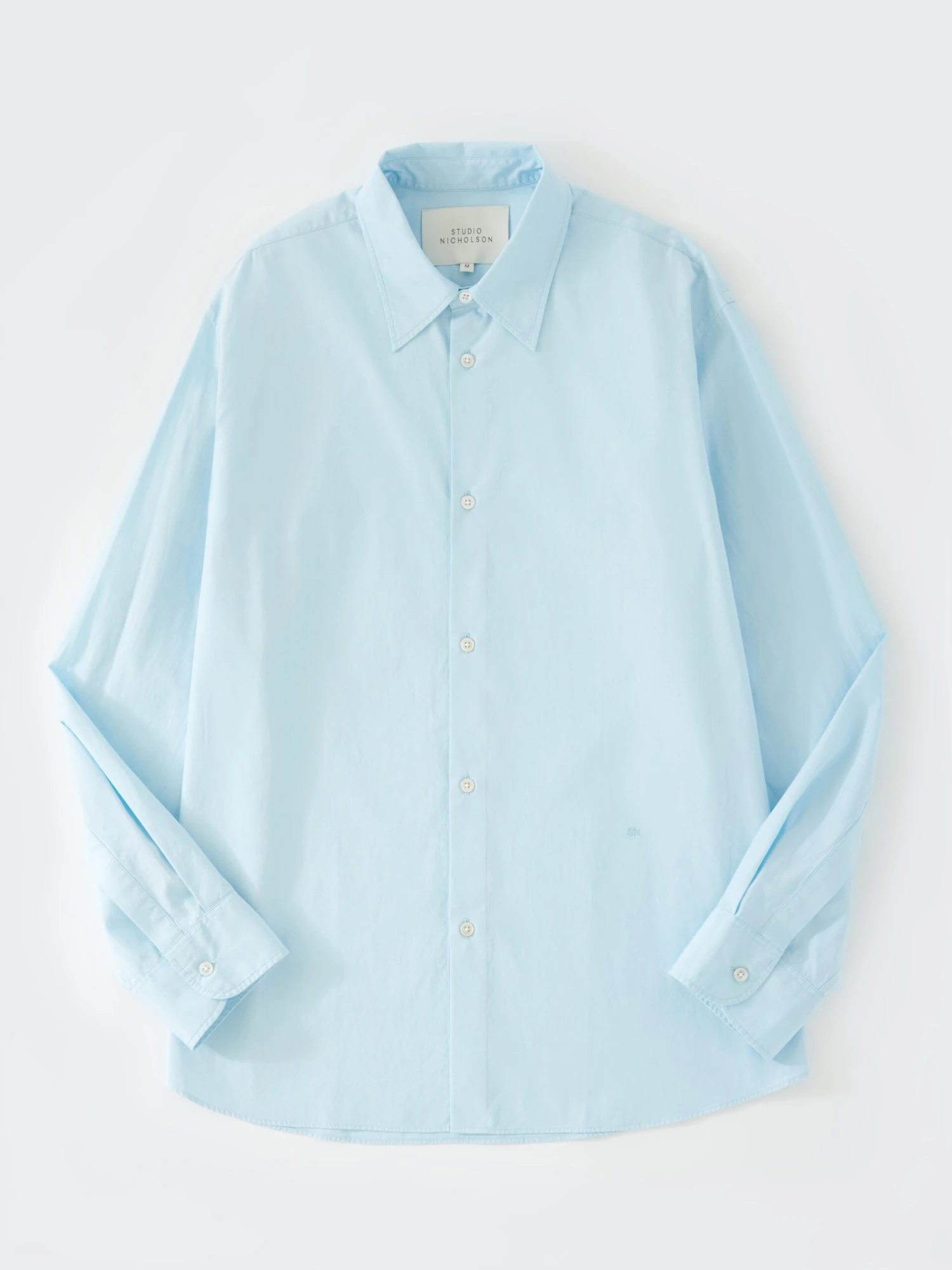 Studio Nicholson View Shirt In Icicle 7 Studio Nicholson View Shirt In Icicle - Image 7