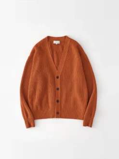 Studio Nicholson Visso Knit In Terracotta -Studio Nicholson VISSO958TERRACOTTA FS scaled