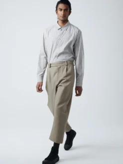 Studio Nicholson Voli Pant In Stone -Studio Nicholson VOLIPANTSTONE4 scaled