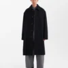 Studio Nicholson Wain Coat In Black