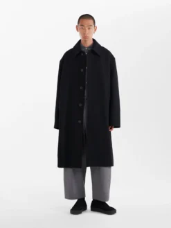 Studio Nicholson Wain Coat In Black