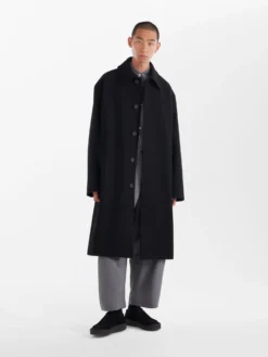 Studio Nicholson Wain Coat In Black 10 Studio Nicholson Wain Coat In Black -Studio Nicholson WAINCOATBLACK3 scaled