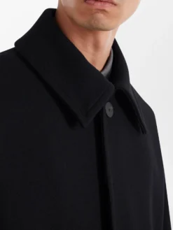 Studio Nicholson Wain Coat In Black 11 Studio Nicholson Wain Coat In Black -Studio Nicholson WAINCOATBLACK4 scaled