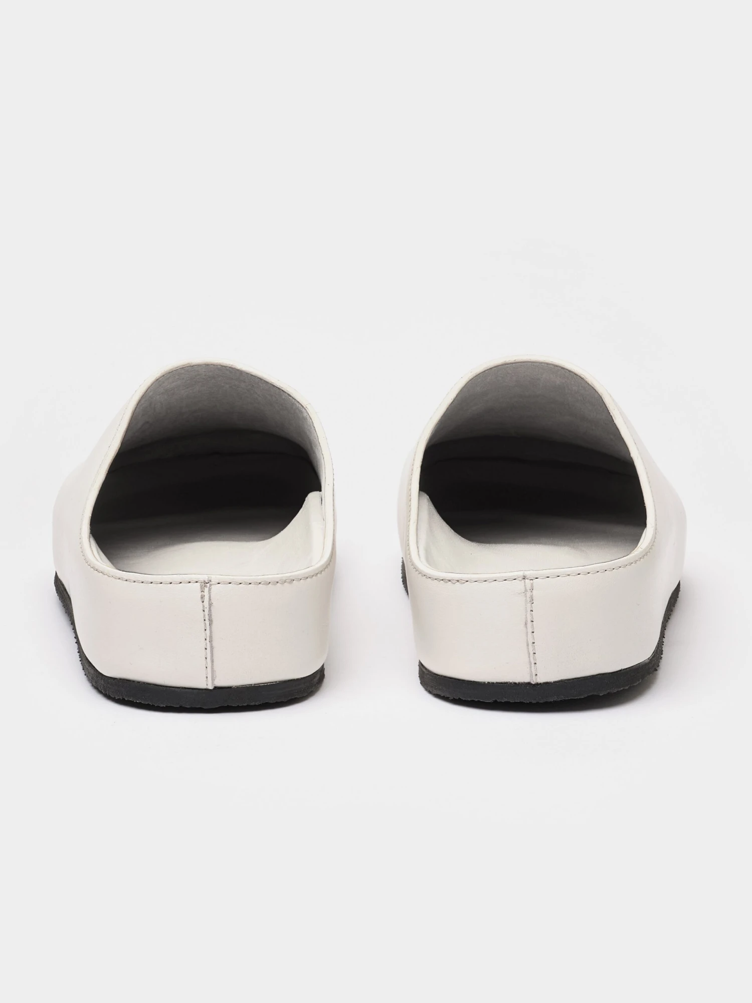 Studio Nicholson Women's Wearing Clog In Milk 5 Studio Nicholson Women's Wearing Clog In Milk - Image 5